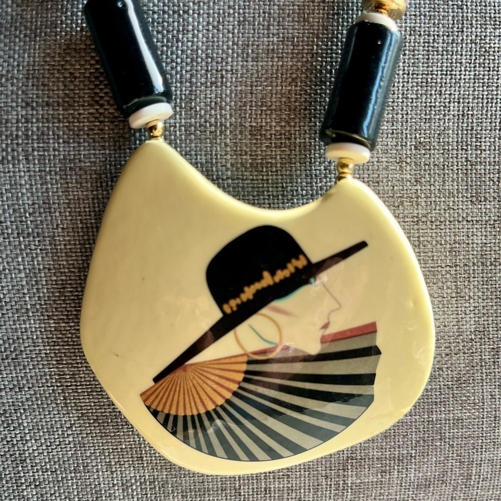 Vintage Art Deco Japan Necklace